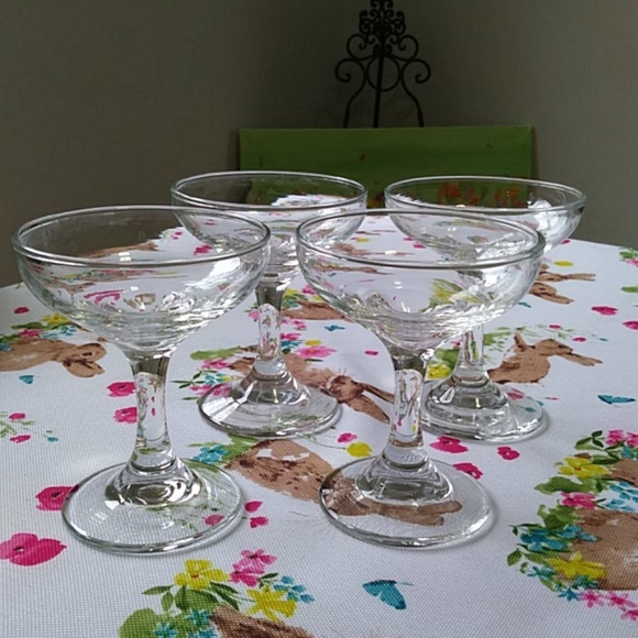 Other - SAUCER COCKTAIL GLASSES